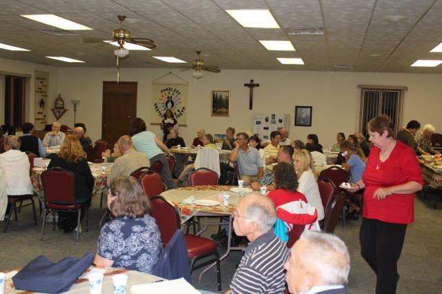 View of the convention participants